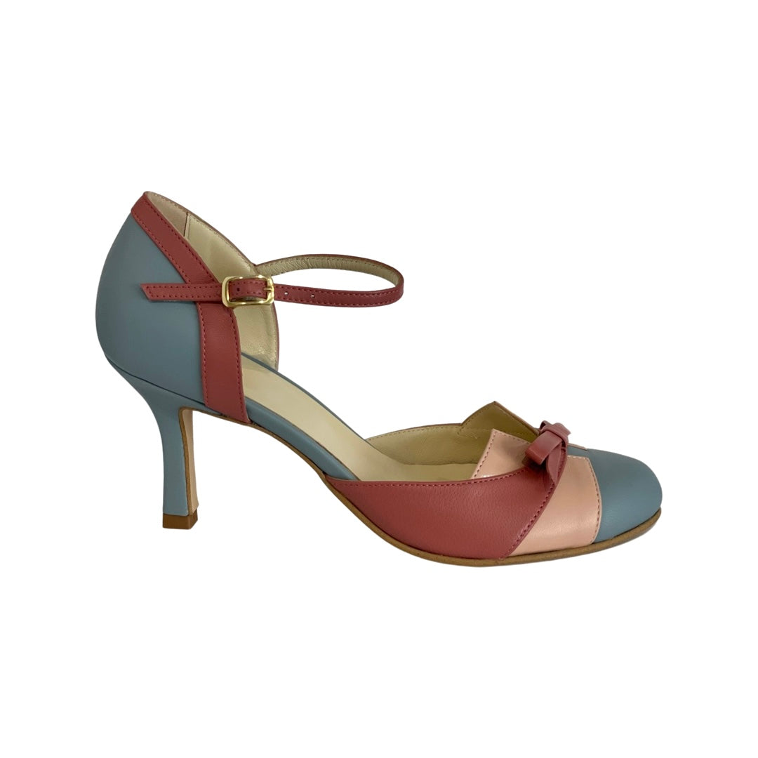 Elegant Orthopedic High Heels for Women – Comfortable and Stylish Footwear, 3-Inch Heel, Non-Slip Sole, Available in Black, Nude, Red 3