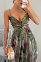 Floral Maxi Dress for Women – Lightweight Summer Dress with Adjustable Back Tie, Perfect for Wedding Guests and Garden Parties 8