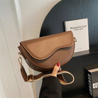 Leather Saddle Bag - Stylish and Functional Accessory, High-Quality Durable Design, Ample Space for Essentials 6