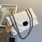 Stylish Crossbody Bag for Women with Chain Strap – Elegant PU Leather Handbag, Compact Size 19x27x8cm 8