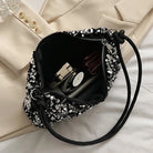 Stylish Sequined Crossbody Handbag for Women – Trendy Korean Design, Adjustable Strap, Spacious Interior, Durable Material 2