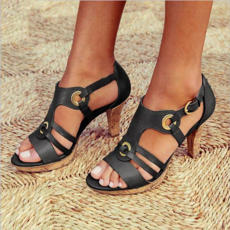 Stylish Women's Heels with Strap Design – Elegant and Comfortable Fit for All-Day Wear 2