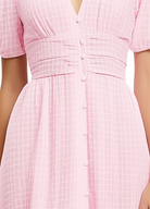 Women's Summer Maxi Dress - Lightweight, Stylish Puff Sleeve Design 7