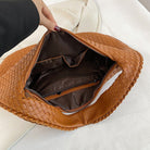 Woven Crossbody Bag for Women – Spacious PU Leather Design with Comfortable Shoulder Strap 6